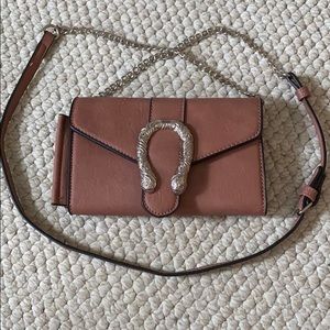 shoulder purse from buckle